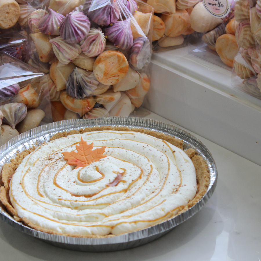 Tarte Chiffon à la citrouille & caramel