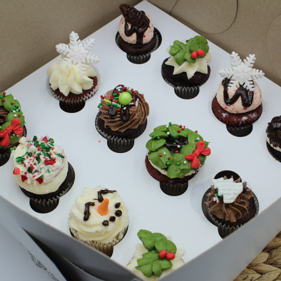 Mini Cupcakes de Noël 🎄